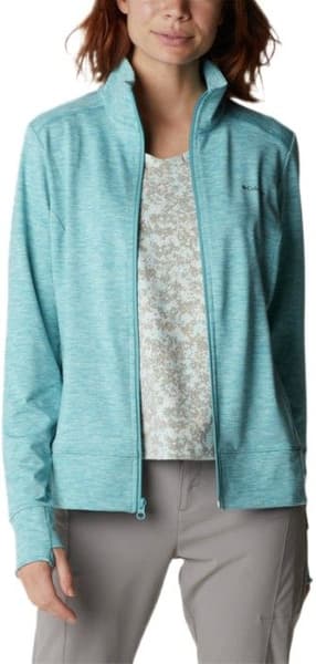 Weekend Adventure Full Zip naisten pitkähihainen, vaaleansininen, view: 2