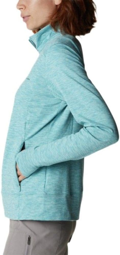 Weekend Adventure Full Zip naisten pitkähihainen, vaaleansininen, view: 5