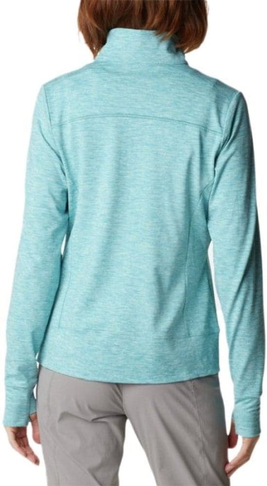 Weekend Adventure Full Zip naisten pitkähihainen, vaaleansininen, view: 1