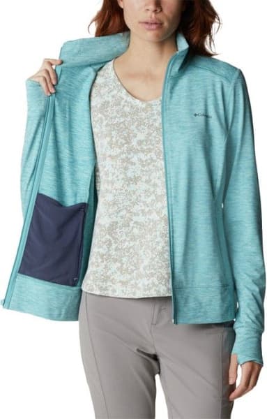 Weekend Adventure Full Zip naisten pitkähihainen, vaaleansininen, view: 3