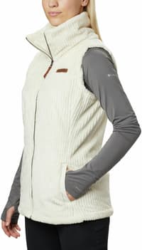 Fire Side Sherpa Vest naisten fleeceliivi, Chalk Stripe - view: 4
