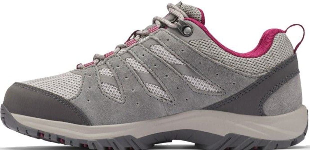 Redmond III Waterproof naisten vaelluskengät, harmaa/punainen, view: 1