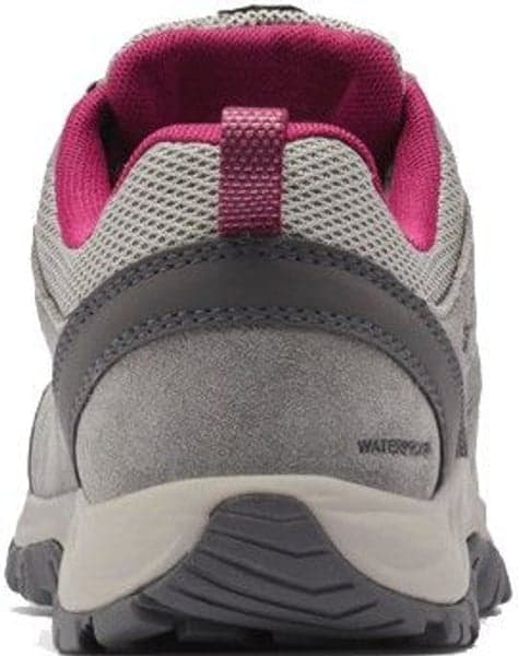 Redmond III Waterproof naisten vaelluskengät, harmaa/punainen, view: 4