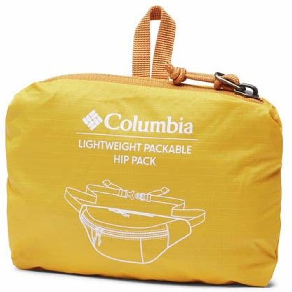 Lightweight Packable Hip Pack vyötärölaukku, keltainen, view: 3