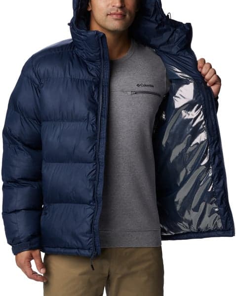 Pike Lake II Hooded Jacket talvitakki, tummansininen, view: 1