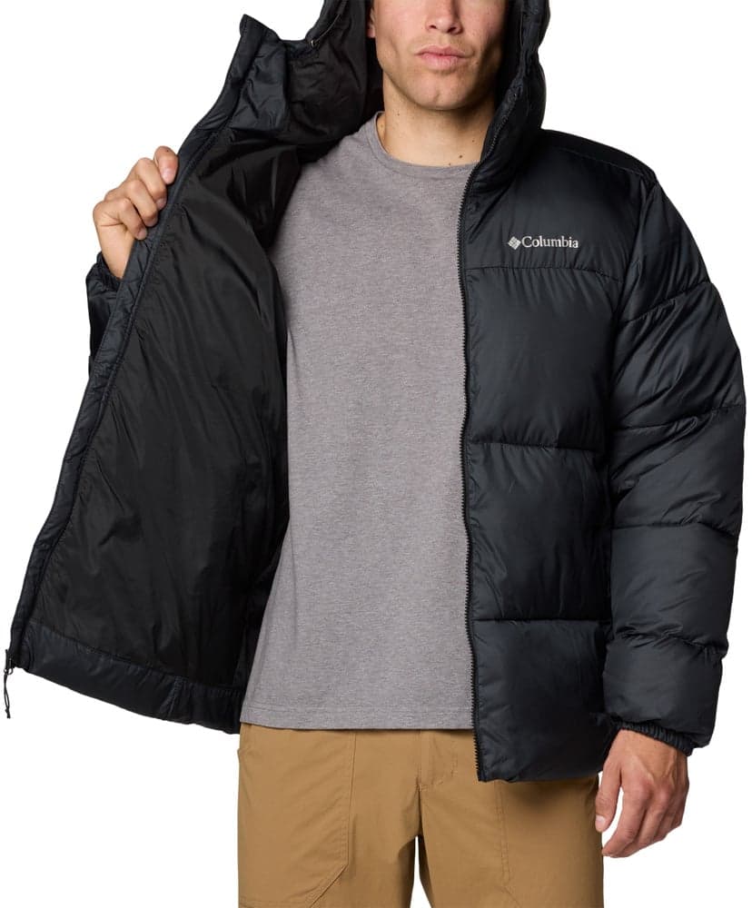 Puffect™ II Hooded Jacket takki, Black, view: 1