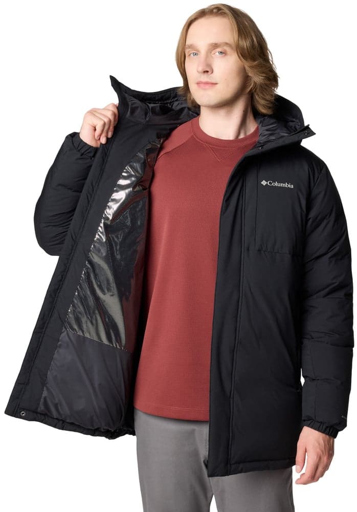 Aldercrest™ II Down Parka takki, Black, view: 1