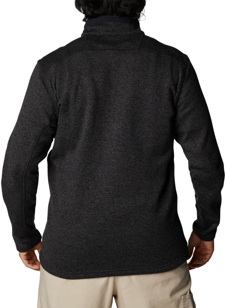 Sweater Weather Full Zip fleecetakki, Black Heather, view: 1