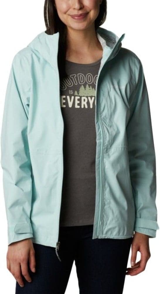 Omni-Tech Ampli-Dry Shell naisten kuoritakki, vaaleansininen, view: 2