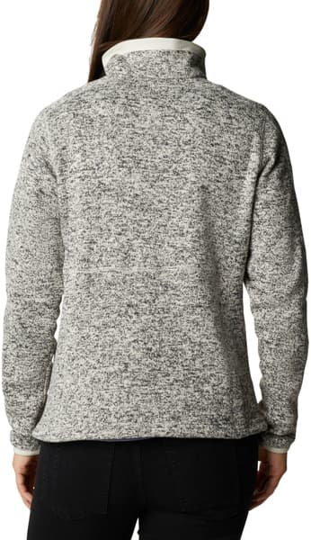 Sweater Weather Full Zip naisten fleecetakki, Chalk Heather, view: 1