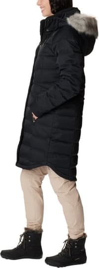 Belle Isle Mid Down Jacket naisten untuvatakki, musta - view: 3