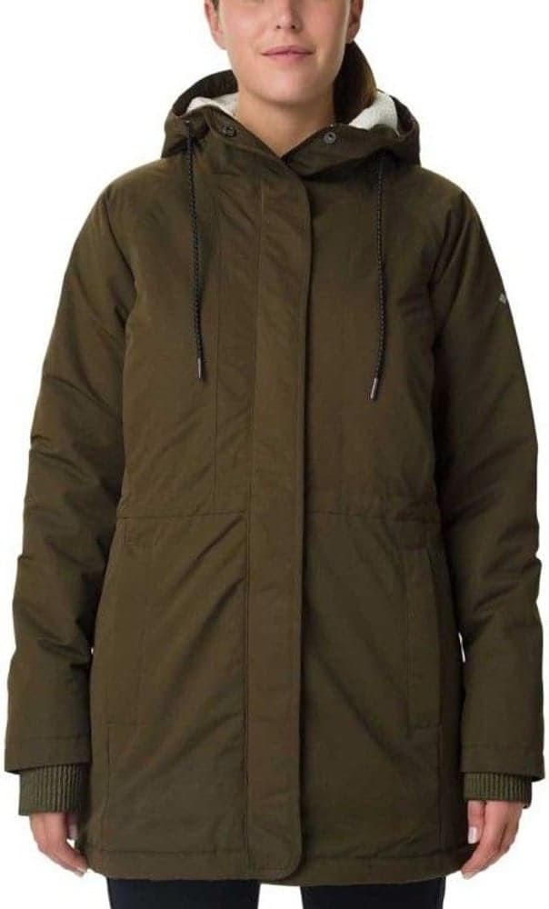 W's South Sherpa Lined Jacket Olive Green, view: 1