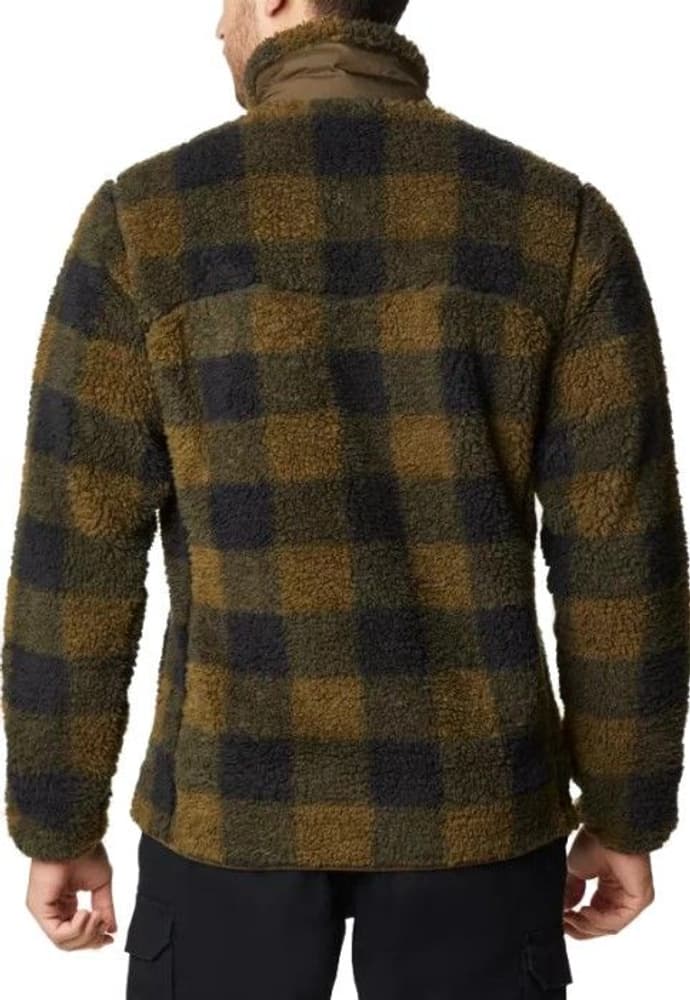 Winter Pass fleecetakki, Olive Green, view: 1