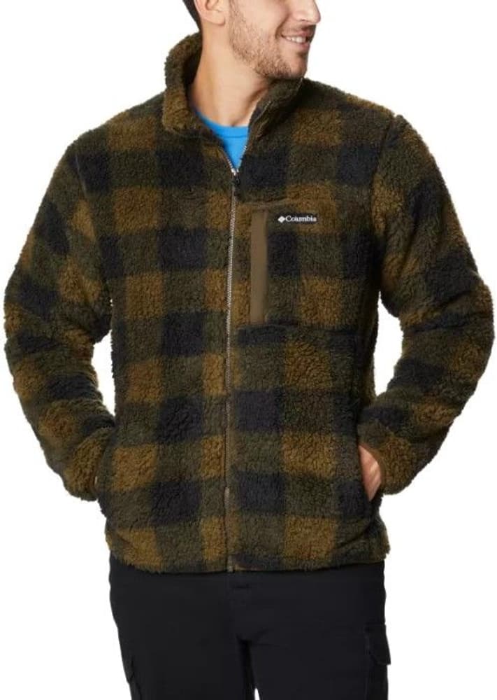Winter Pass fleecetakki, Olive Green, view: 0