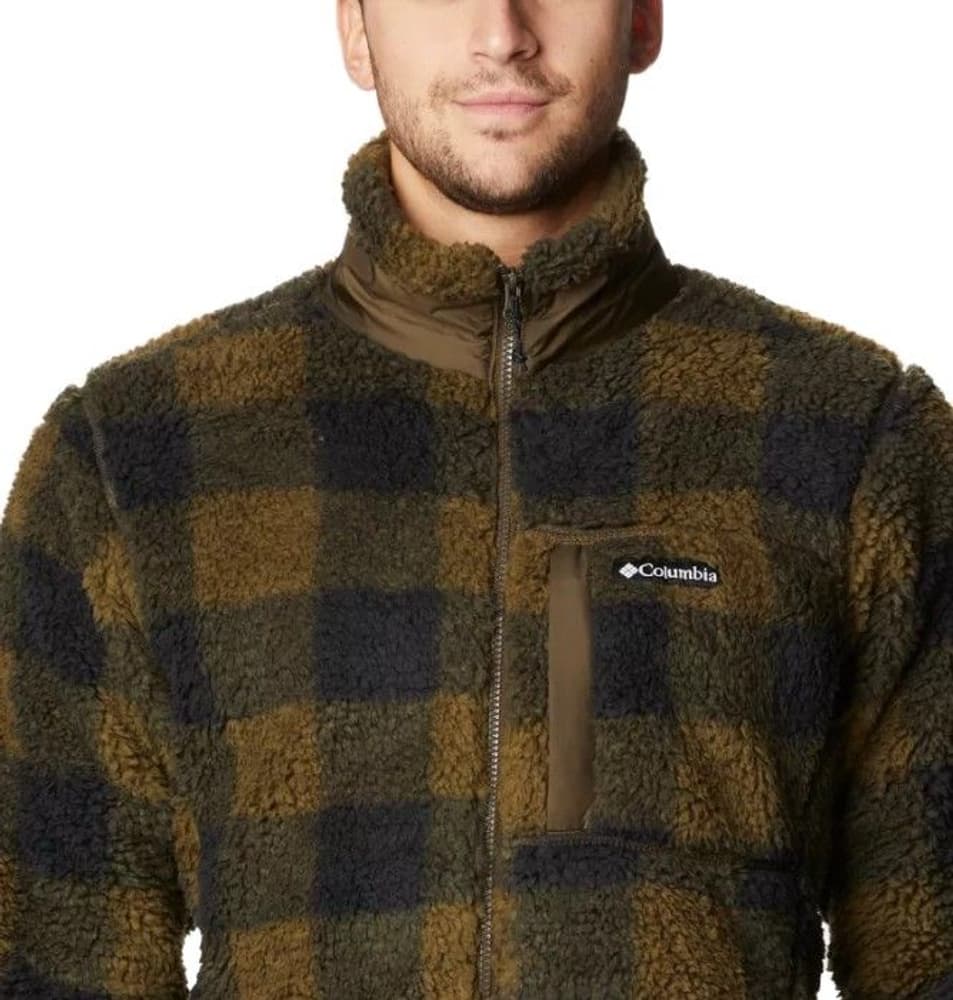 Winter Pass fleecetakki, Olive Green, view: 3