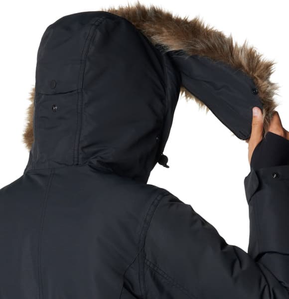 Little Si Insulated Parka naisten talvitakki, musta, view: 6
