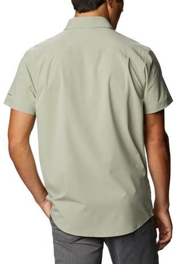 M's Triple Canyon Solid Short Sleeve II kauluspaita, vaalea sinivihreä, view: 1