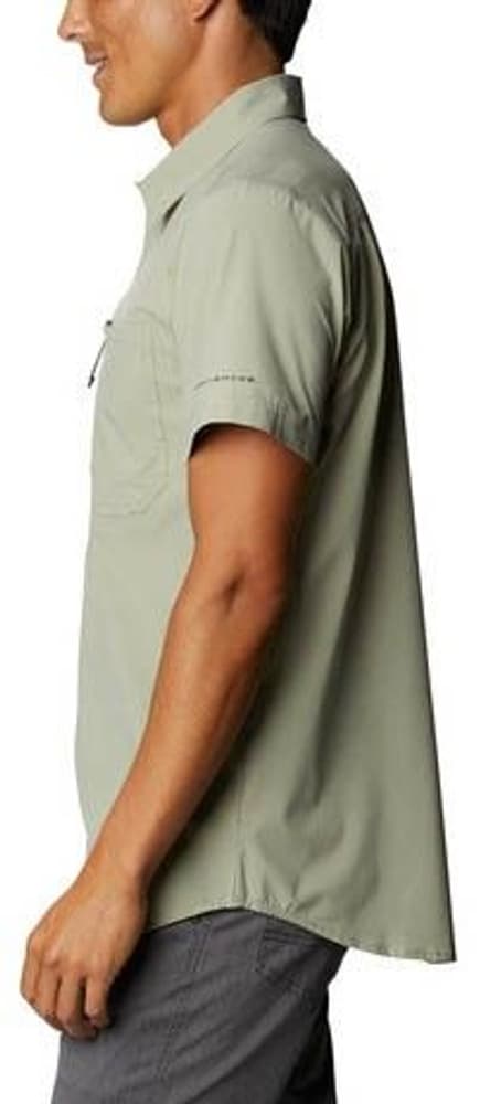 M's Triple Canyon Solid Short Sleeve II kauluspaita, vaalea sinivihreä, view: 2