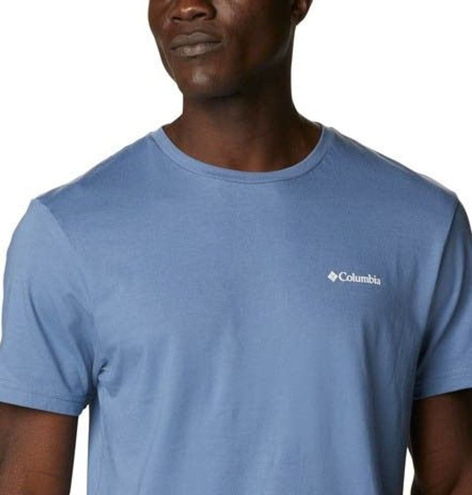 M's CSC Basic Logo Short Sleeve t-paita, sininen, view: 2