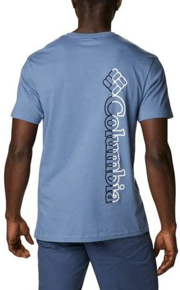 M's CSC Basic Logo Short Sleeve t-paita, sininen, view: 1