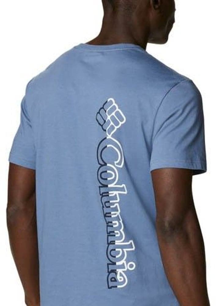 M's CSC Basic Logo Short Sleeve t-paita, sininen, view: 3