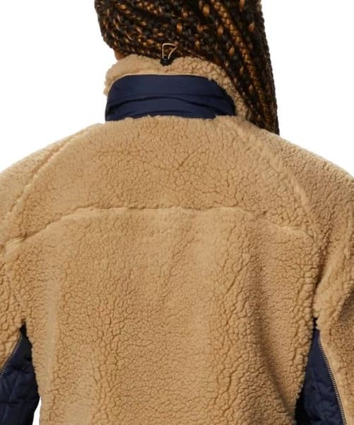 Archer Ridge II naisten fleecetakki, vaalea beige/tummansininen, view: 4