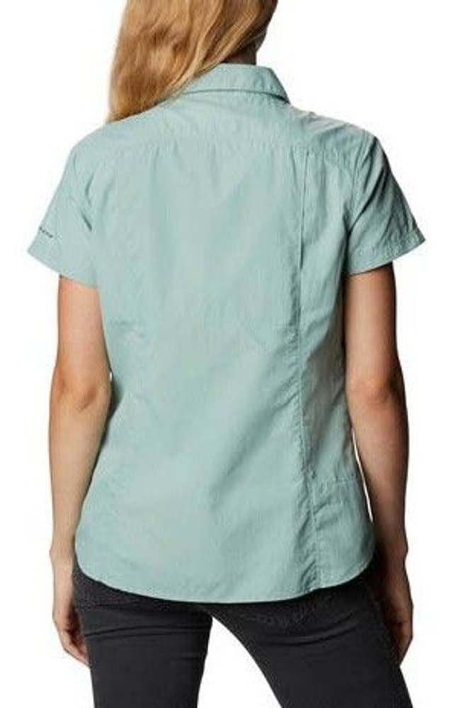 W's Silver Ridge 2.0 Short Sleeve kauluspaita, sinivihreä, view: 1