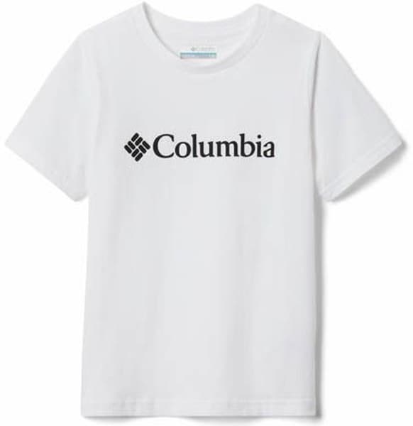 Youth CSC Basic Logo Short Sleeve nuorten t-paita, valkoinen, view: 0