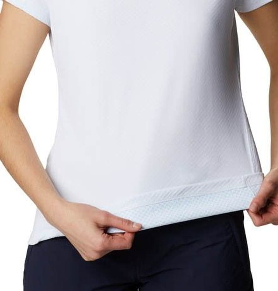 W's Zero Rules Short Sleeve Shirt naisten t-paita, valkoinen, view: 6
