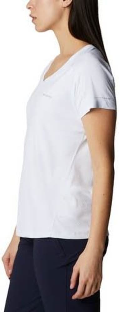 W's Zero Rules Short Sleeve Shirt naisten t-paita, valkoinen, view: 4