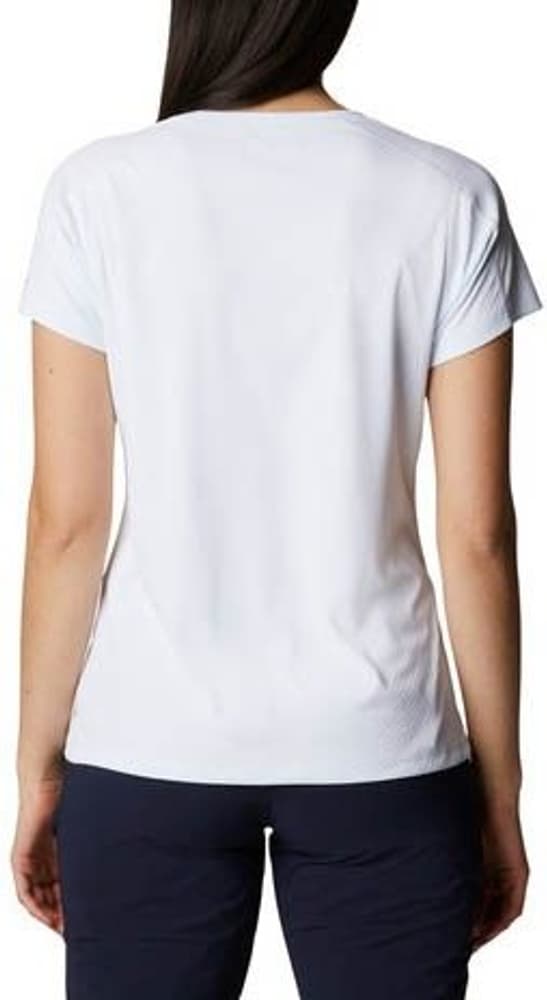 W's Zero Rules Short Sleeve Shirt naisten t-paita, valkoinen, view: 3