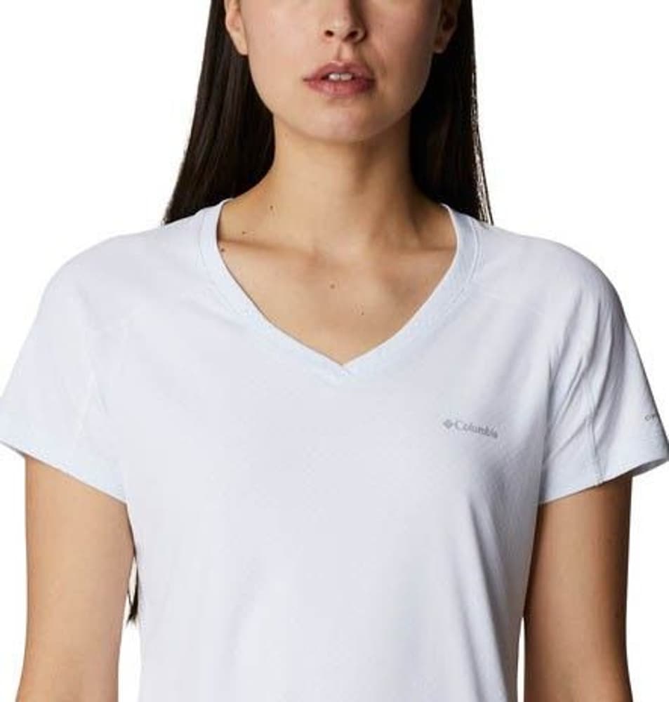 W's Zero Rules Short Sleeve Shirt naisten t-paita, valkoinen, view: 5