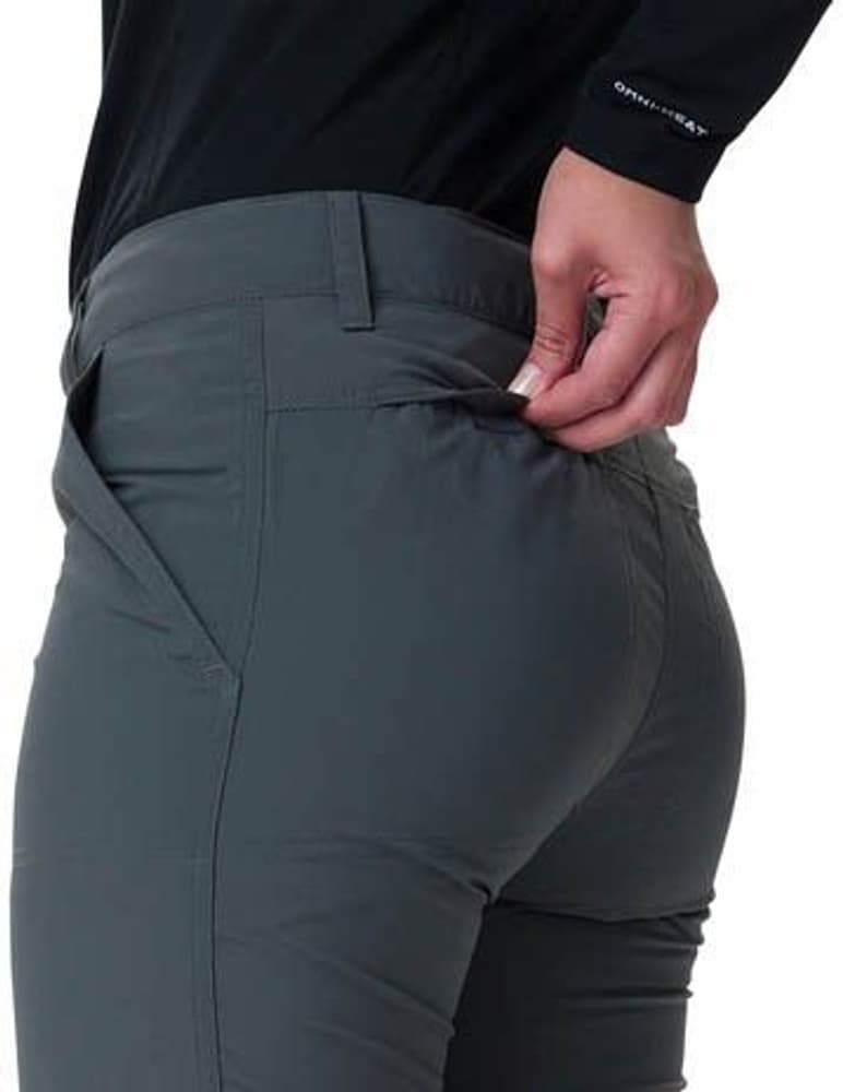 W's Silver Ridge 2.0 Convertible naisten katkolahjehousut, mustanharmaa, view: 8