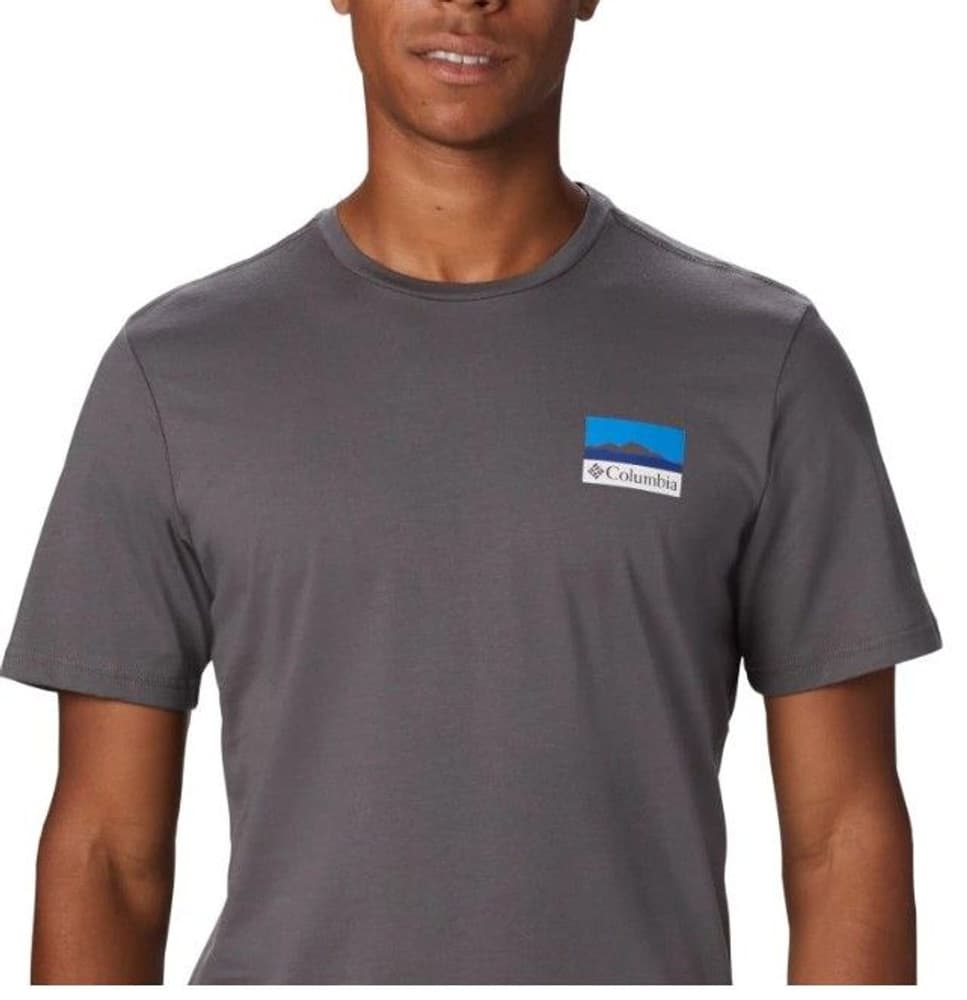 M's Rapid Ridge Back Graphic T-Shirt CSC City Grey, view: 3