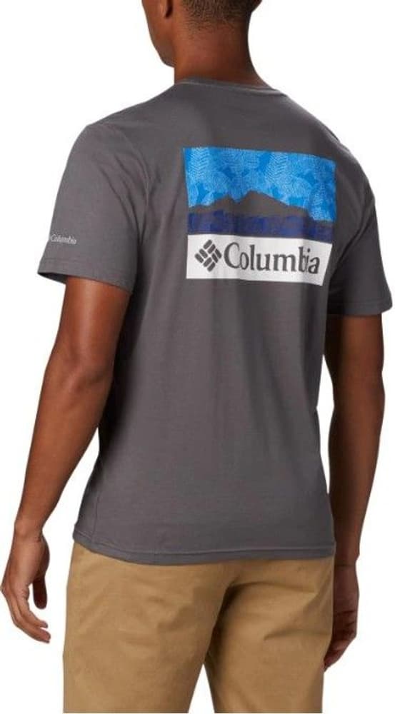 M's Rapid Ridge Back Graphic T-Shirt CSC City Grey, view: 1