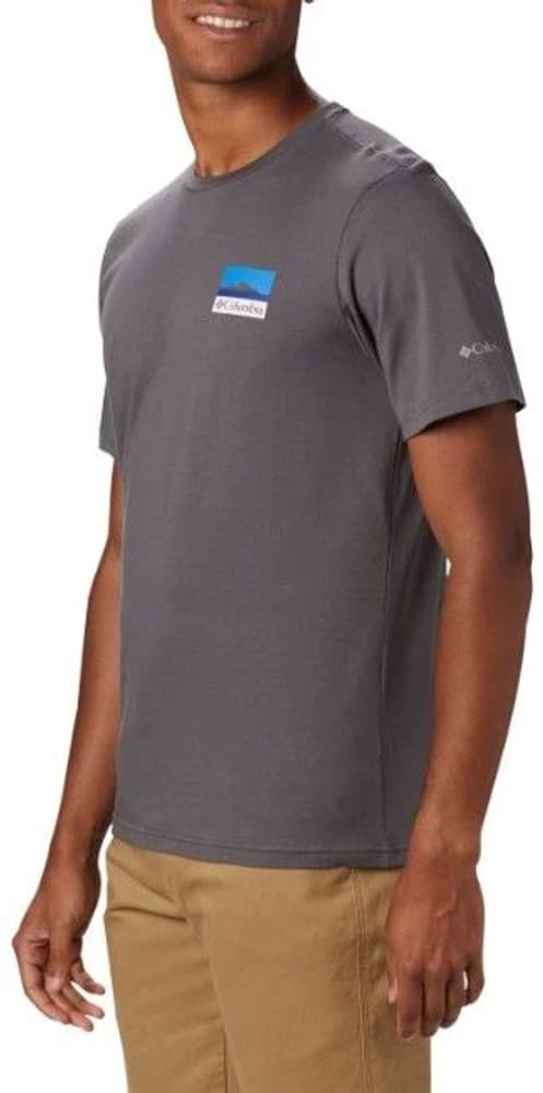 M's Rapid Ridge Back Graphic T-Shirt CSC City Grey, view: 2