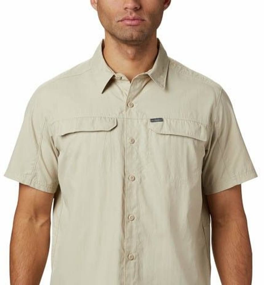M's Silver Ridge 2.0 Short Sleeve kauluspaita, vaalea beige, view: 3