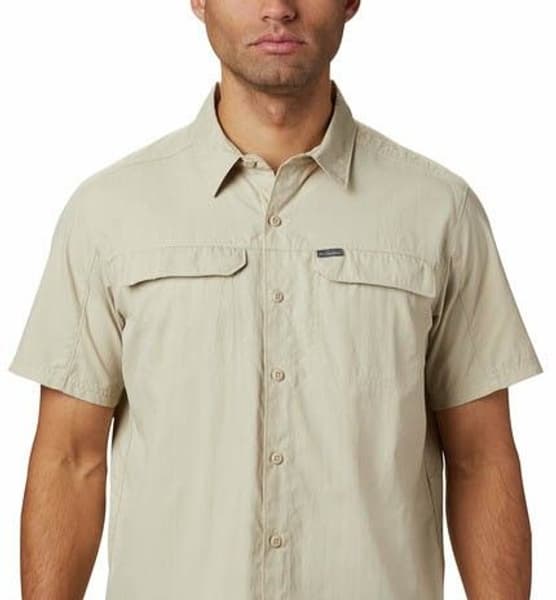 M's Silver Ridge 2.0 Short Sleeve kauluspaita, vaalea beige, view: 3