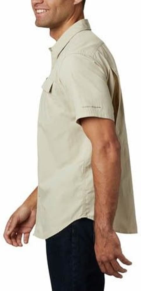 M's Silver Ridge 2.0 Short Sleeve kauluspaita, vaalea beige, view: 2