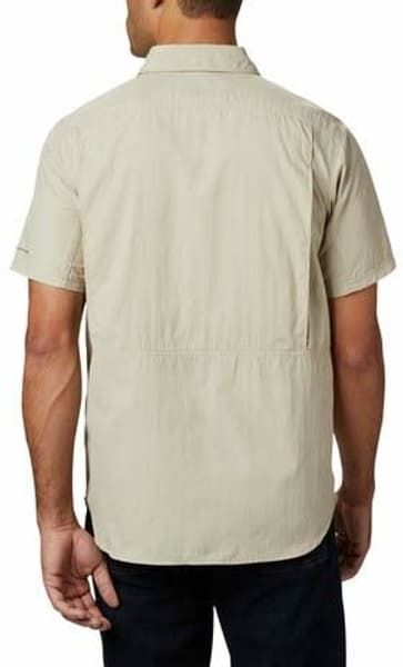 M's Silver Ridge 2.0 Short Sleeve kauluspaita, vaalea beige, view: 1