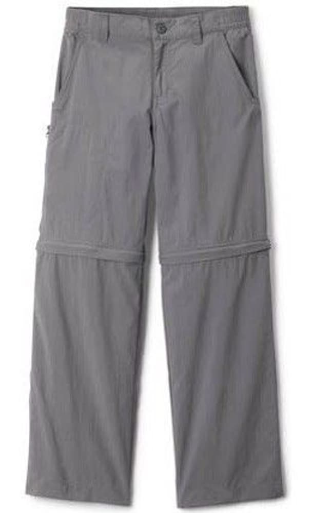 Youth Boys Silver Ridge IV Convertible Pant nuorten katkolahjehousut, harmaa, view: 0