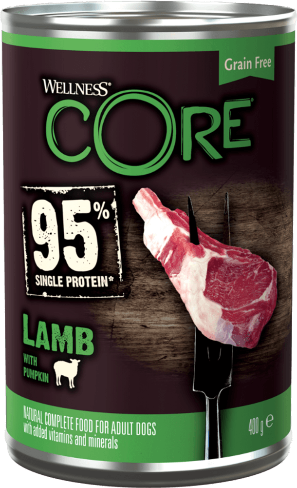 CORE 95 Lamb/Pumpkin märkäruoka lammas/kurpitsa, 400 g, view: 0
