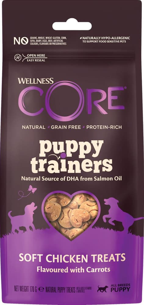 CORE Protein Bites Puppy Trainers makupalat pennuille, 170g, view: 0