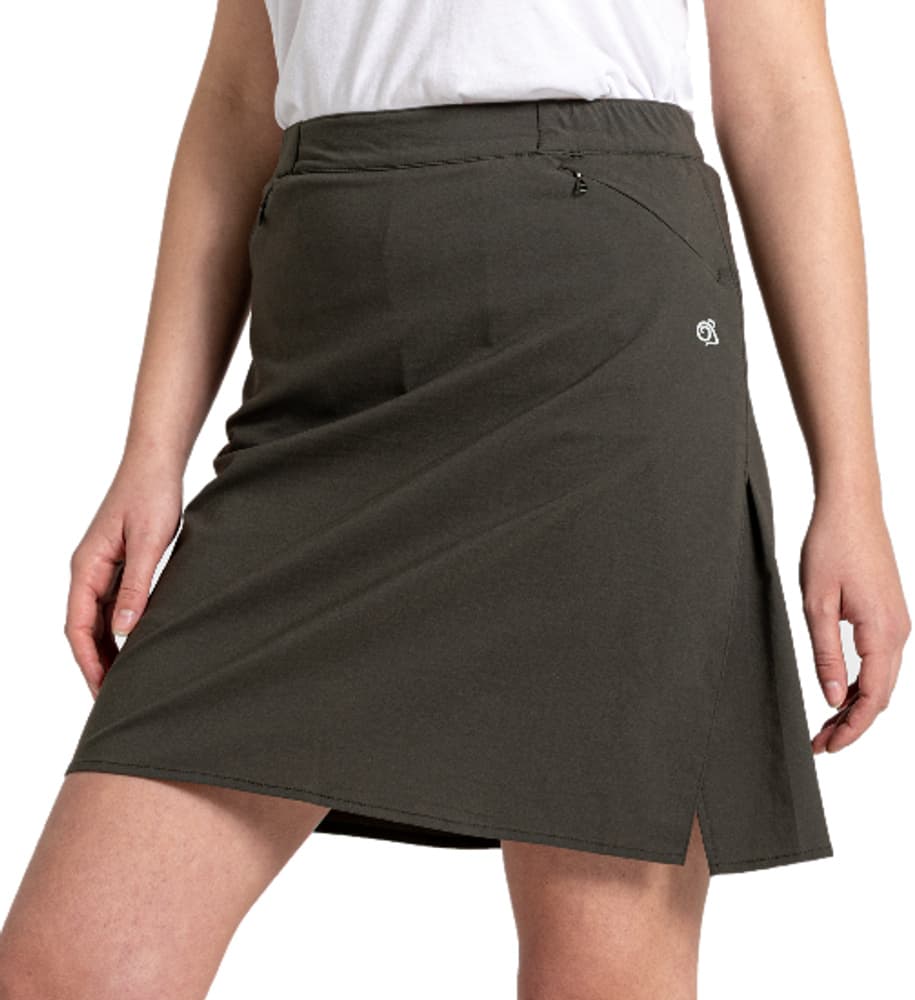NosiLife Pro Skort Mid hame/shortsit, Khaki, view: 1