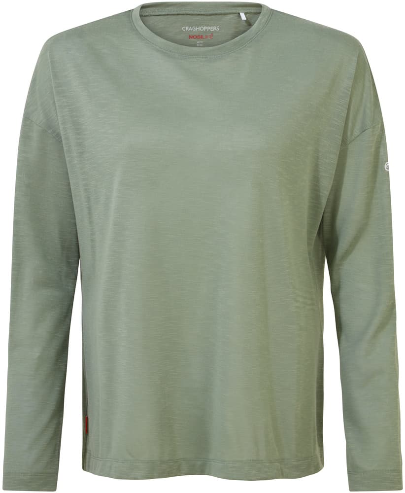 NosiLife Sami Longsleeve naisten paita, Sage, view: 0