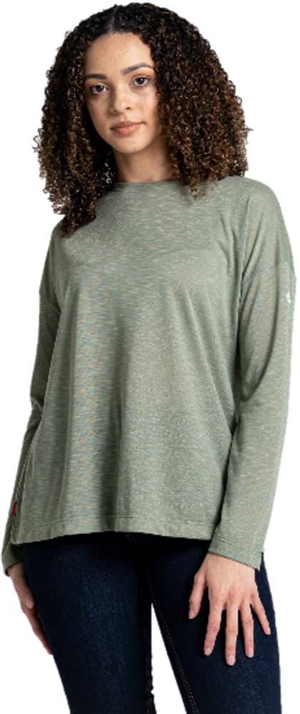NosiLife Sami Longsleeve naisten paita, Sage, view: 1