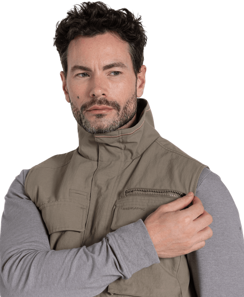 NosiLife Adventure liivi, khaki, view: 2