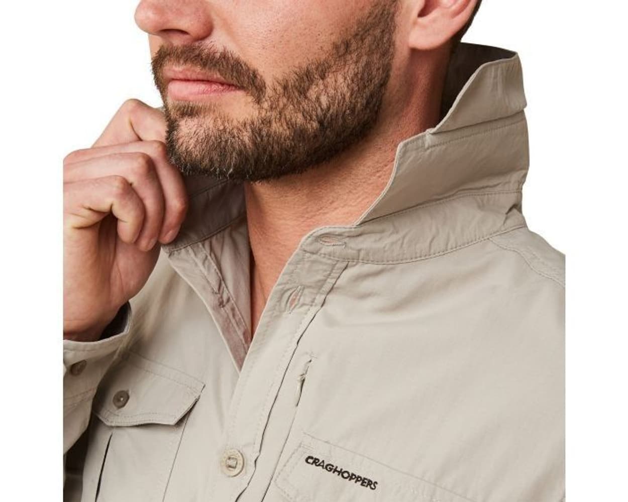 NosiLife Adventure Long Sleeved Shirt kauluspaita, vihreä, view: 2