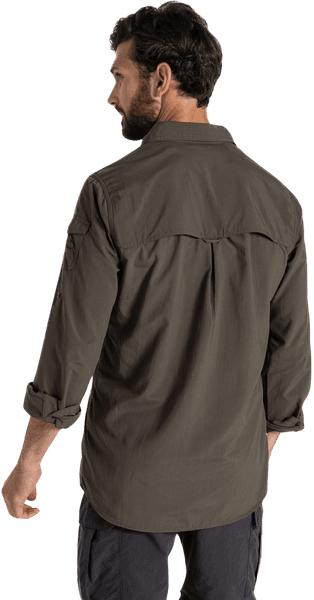 NosiLife Adventure LS Shirt III paita, Woodland Green, view: 1