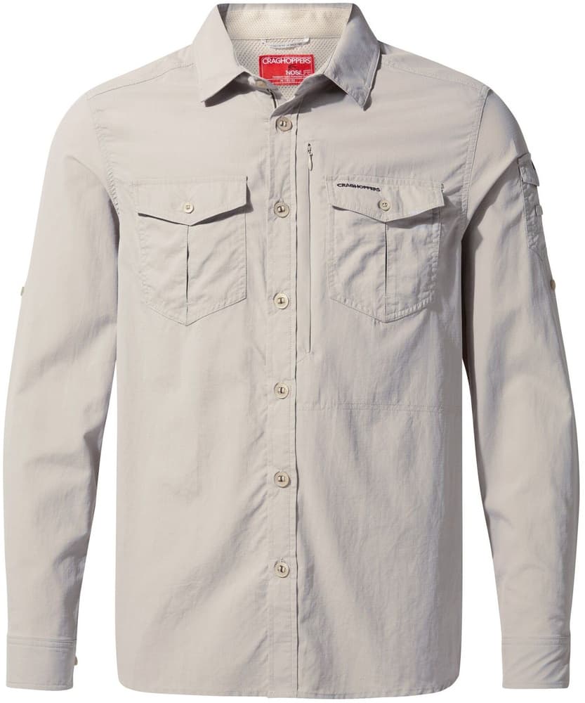 NosiLife Adventure III LS Shirt paita, Parchment, view: 0